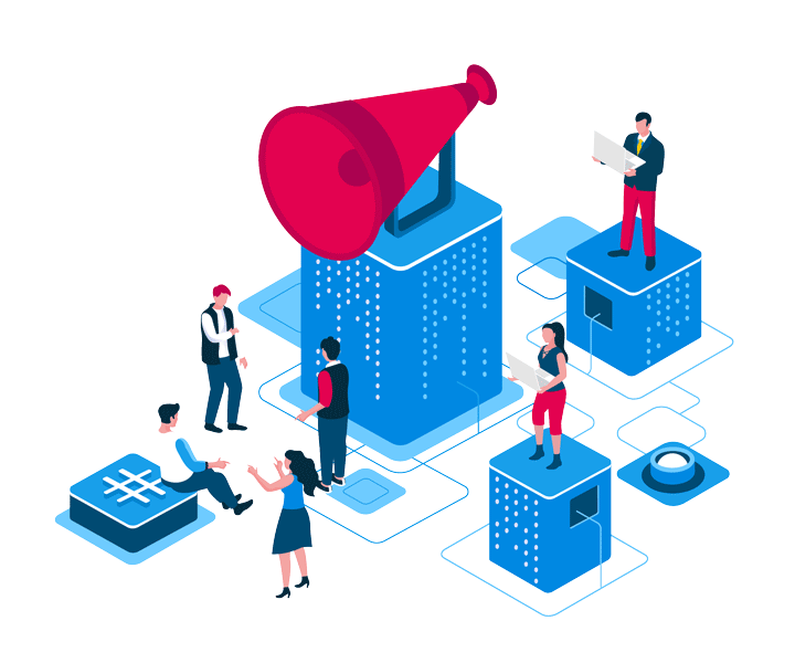 vector graphic with people